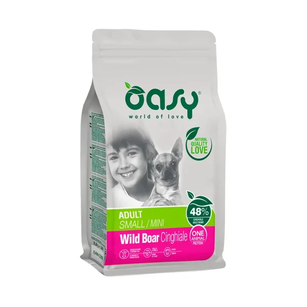 Oasy OAP Adult Small/Mini Wild Boar 2,5 Kg