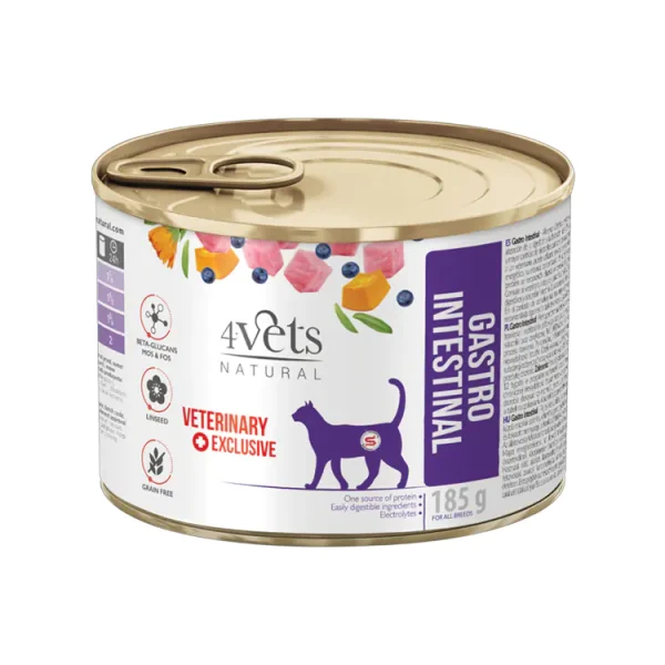 4Vets Cat Gastro Intestinal 185 gr