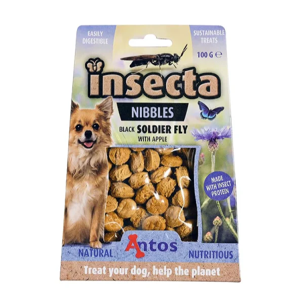 Antos Insecta Black Soldier Fly & Apple 12 x 100 gr