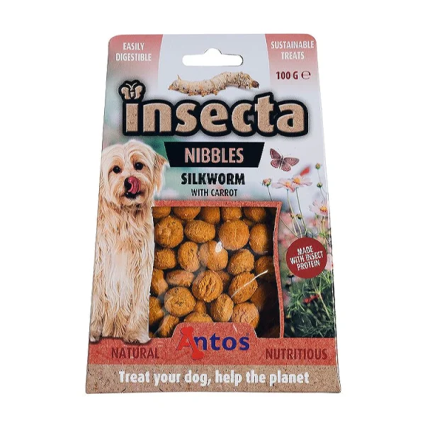 Antos Insecta Silkworm & Carrot 12 x 100 gr