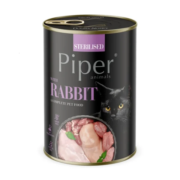 Piper Cat with Rabbit 12 x 400 gr