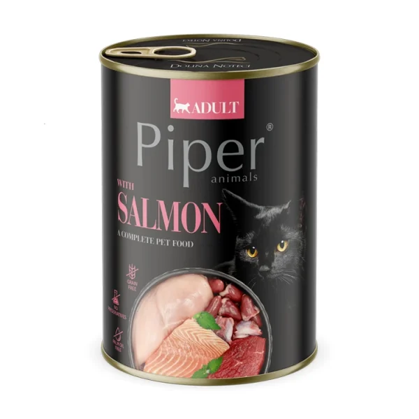 Piper Cat with Salmon 12 x 400 gr