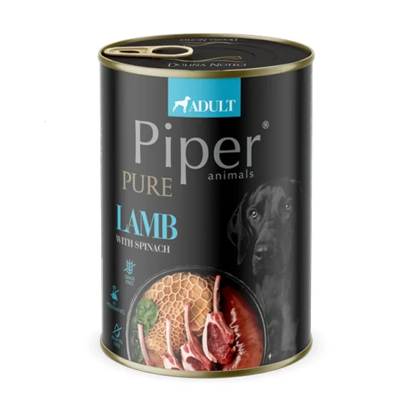 Piper Monoprotein Lamb 12 x 400 gr