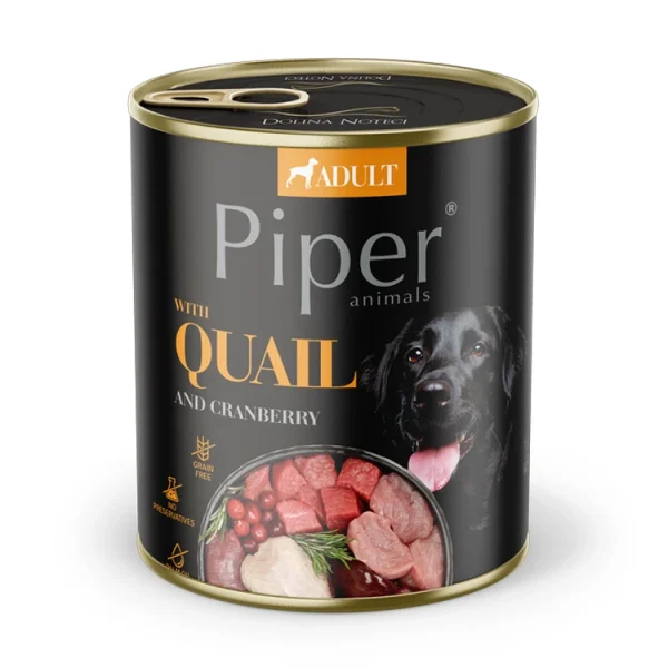 Piper with Quail 12 x 800 gr